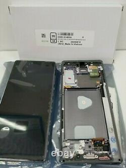 Samsung Galaxy Note 20 Gray LCD Display Screen Digitizer Frame N980 OEM NEW