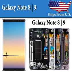 Samsung Galaxy Note 8 9 LCD Replacement Display Screen Digitizer + Frame (SBI)