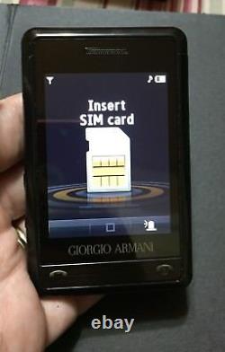 Samsung / Giorgio Armani SGH-P520 Titan Gray (Unlocked) Cellular Phone