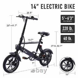 Secondhand 14 36V Electric Bike Bicycle Portable City Ebike Dual Disc Brakes