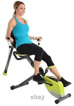 Stamina Wonder Cardio Recumbent Exercise Bike with Arm Legs Whole Body 15-0336
