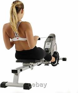Sunny Health Fitness Magnetic Tension System Rower Rowing Machine SF-RW5515