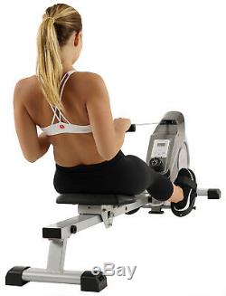 Sunny Health Fitness Magnetic Tension System Rower Rowing Machine SF-RW5515 NEW