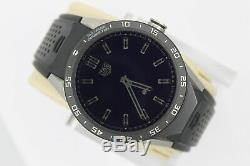 Tag Heuer Connected SAR8A80. FT6045 Smart Watch Mens Black LCD Digital Box 45 46