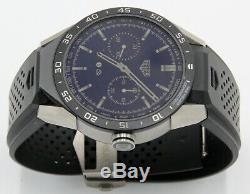 Tag Heuer Connected SAR8A80 Mens Digital Smart Watch BLACK 46mm