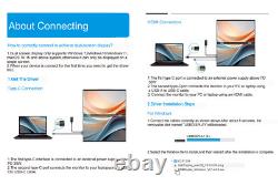 UPERFECT 15.6 Portable FHD Monitor Foldable Stackable for Dual Display Needs