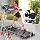 Upgraded 3.0HP Folding Electric Treadmill Commercial Health Fitness Training US