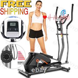 Upgraded Home 10 Level Resistance Magnetic Indoor Elliptical Machine Trainer USA