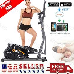 Upgraded Home 10 Level Resistance Magnetic Indoor Elliptical Machine Trainer USA