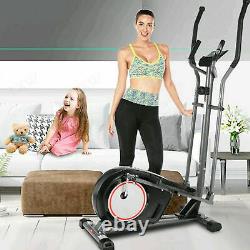 Upgraded Magnetic Elliptical Exercise Cardio Machine Fitness APP / Bluetooth