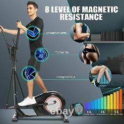 Upgraded Magnetic Elliptical Exercise Cardio Machine Fitness APP / Bluetooth