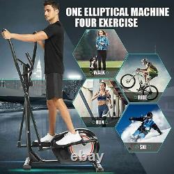 Upgraded Magnetic Elliptical Exercise Cardio Machine Fitness APP / Bluetooth