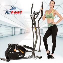 Upgraded Magnetic Elliptical Exercise Cardio Machine Trainer Fitness Training