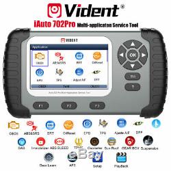 VIDENT iAuto 702Pro Help All Makes OBD2 Diagnose DPF EPB IMMO ABS/SRS Full scan