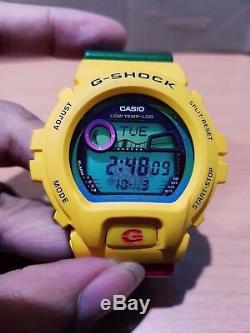 Vintage G-Shock GLX-6900A Information One Love Rasta Reggae Hip-Hop Moon&Tide