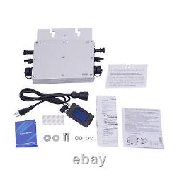 WVC-700W Solar Grid Tie Micro Inverter Waterproof With LCD Display for Solar Panel