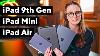Which Ipad Should You Buy In 2022 Ipad Mini Vs Air Vs 9th Gen