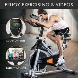 YOSUDA Indoor Exercise Bike Stationary Cycling Bicycle Cardio Fitness Workout